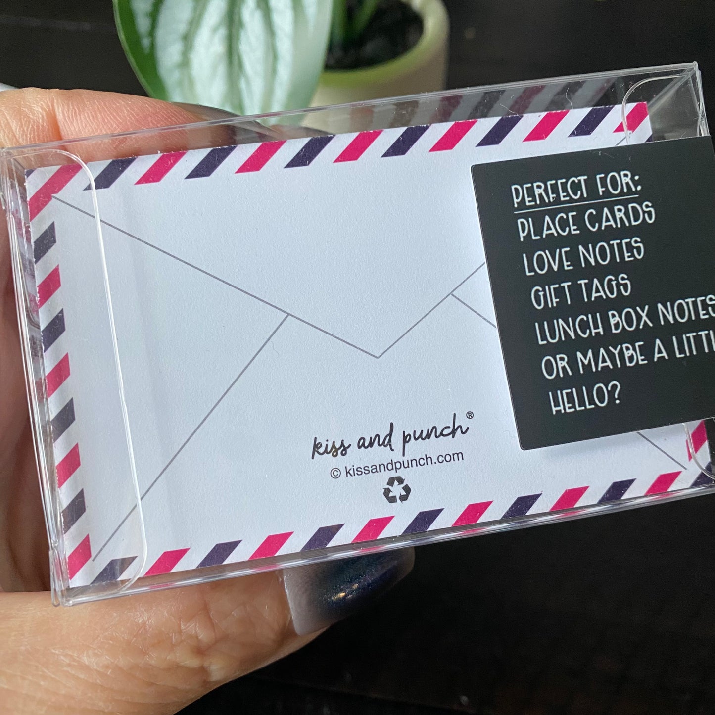NEW! Mini Notecard Set of 60 - CPC Alternate Airmail Flat Cards - Love Notes - Mini Cards - Enclosure cards