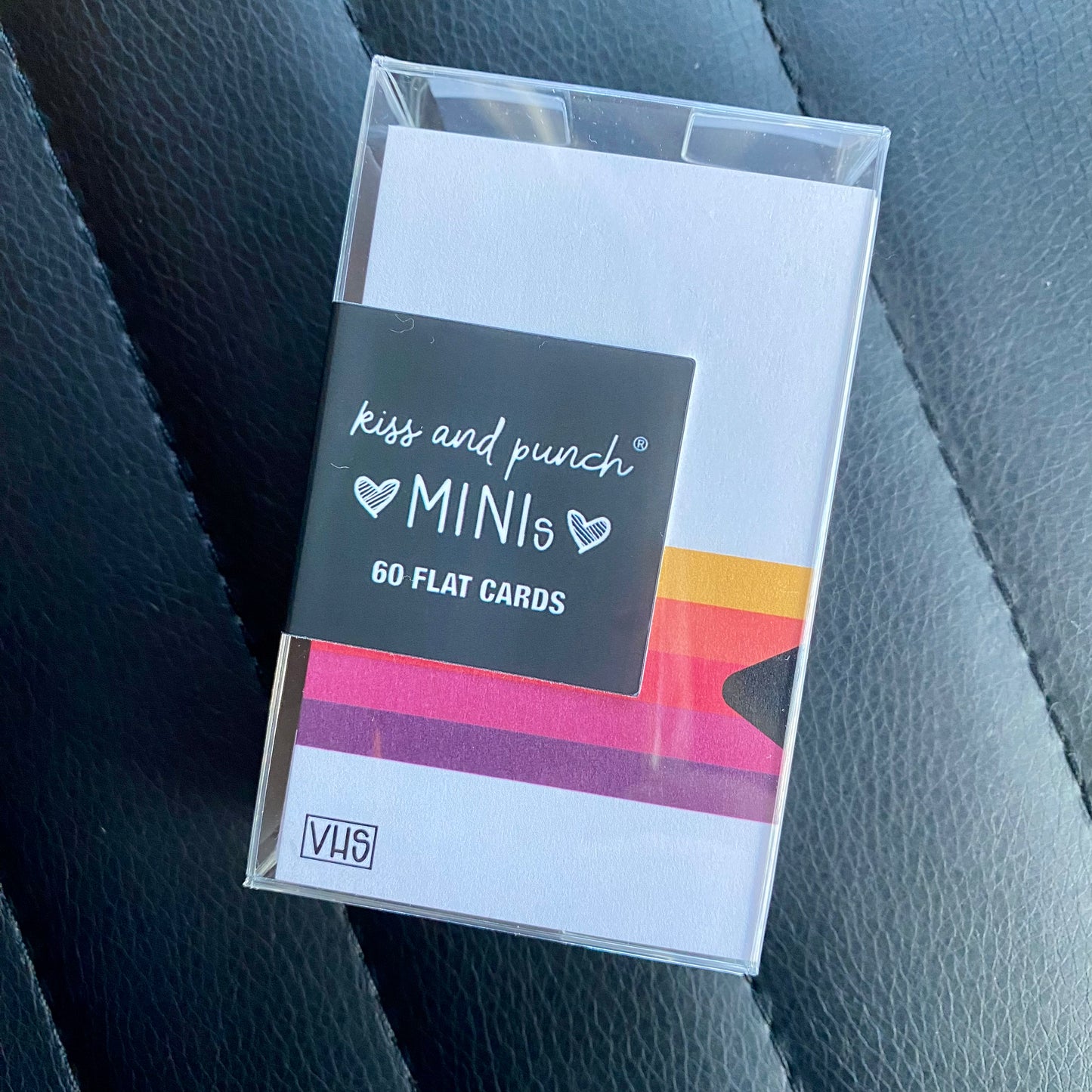 NEW! 60 VHS Tape Throwback Minis™ - Flat Notecard Set - Junk Journal Fun - Love or Lunch Notes - Pocket Reminders - Enclosure Cards