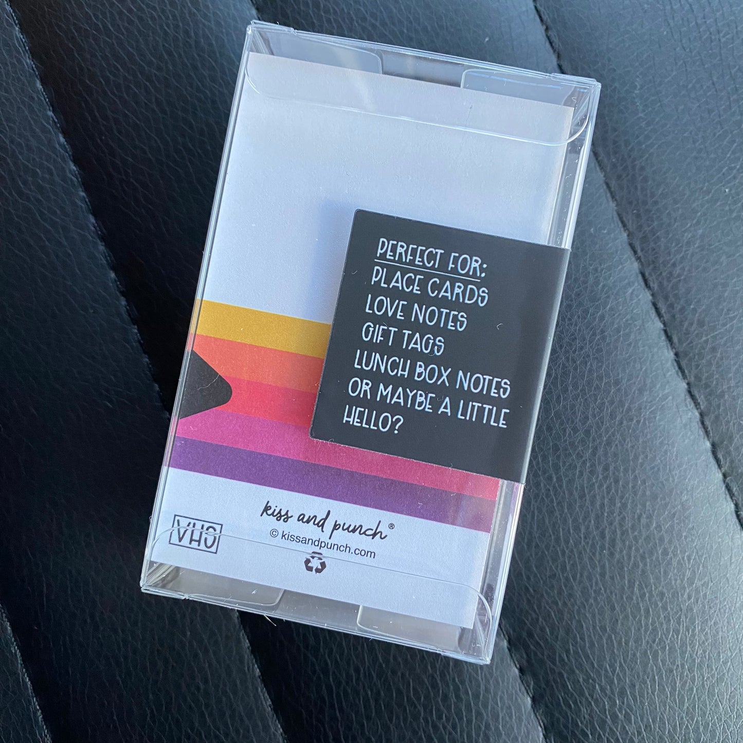NEW! 60 VHS Tape Throwback Minis™ - Flat Notecard Set - Junk Journal Fun - Love or Lunch Notes - Pocket Reminders - Enclosure Cards