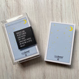 Mini Notecard Set of 60 - Tarot Card Flat Cards - Lunch Notes - Mini Cards - Enclosure cards